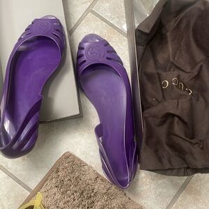 Gucci plastic shoes (very narrow fit) sz 41